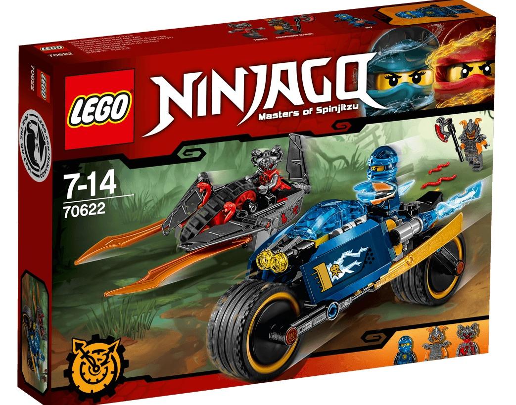 Lego Ninjago. Motocicleta Fulger a lui Jay