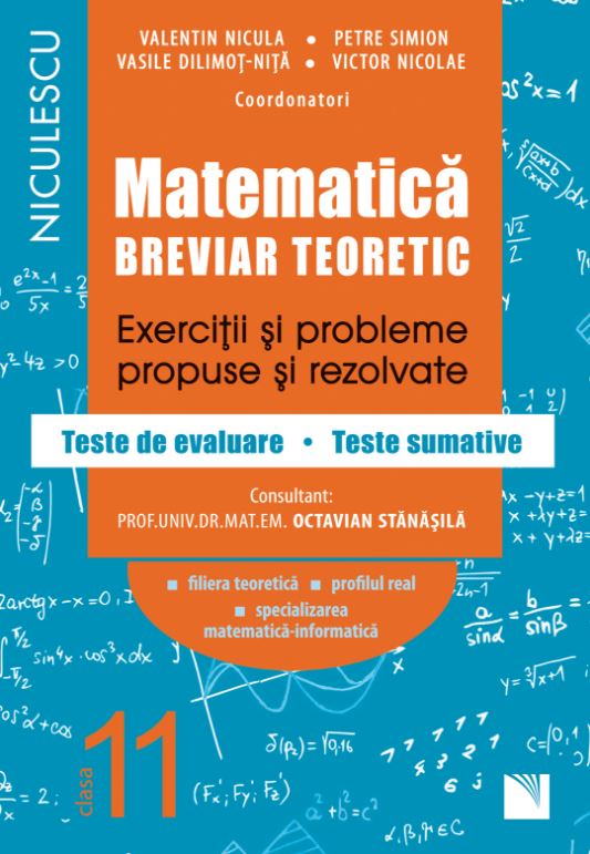 Matematica - Clasa 11 - Breviar teoretic (filiera teoretica, profilul real, mate-info) - Petre Simion