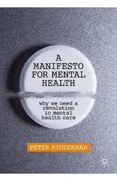 Coperta cărții 'Manifesto for Mental Health - Peter Kinderman'