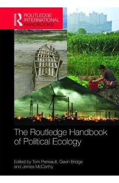 Coperta cărții 'Routledge Handbook of Political Ecology - Tom Perreault'