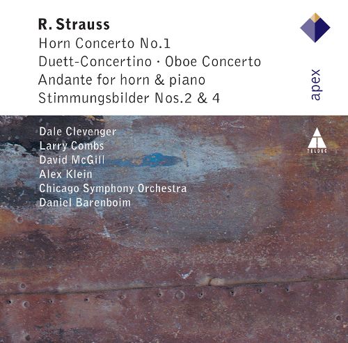 CD R.Strauss - Horn concerto no.1, Duett-Concertino, Oboe concerto, Andante for horn & piano