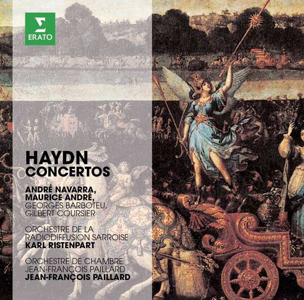 CD Haydn Concertos - Ander Navarra, Maurice Andre, Georges Barboteu, Gilbert Coursier