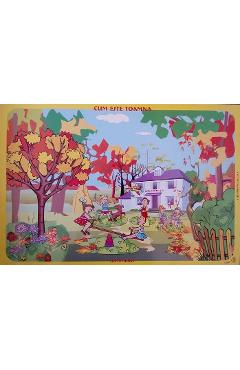 Coperta cărții 'Set cu planșe: Cum este toamna - Lavinia Lala'