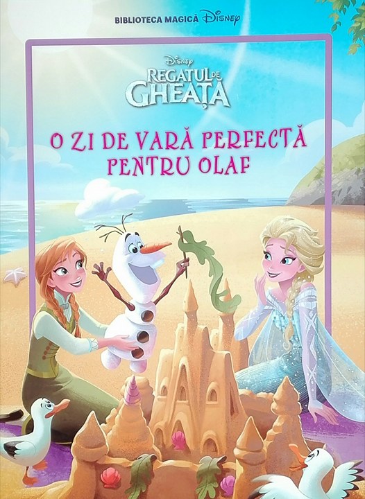 Disney Regatul de Gheata - O zi de vara perfecta pentru Olaf - Carte gigant