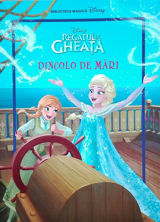 Disney Regatul De Gheata - Dincolo De Mari (carte Gigant)