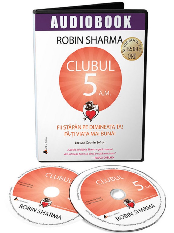 Audiobook. Clubul 5 a.m. - Robin Sharma