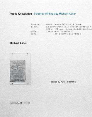 Public Knowledge - Michael Asher