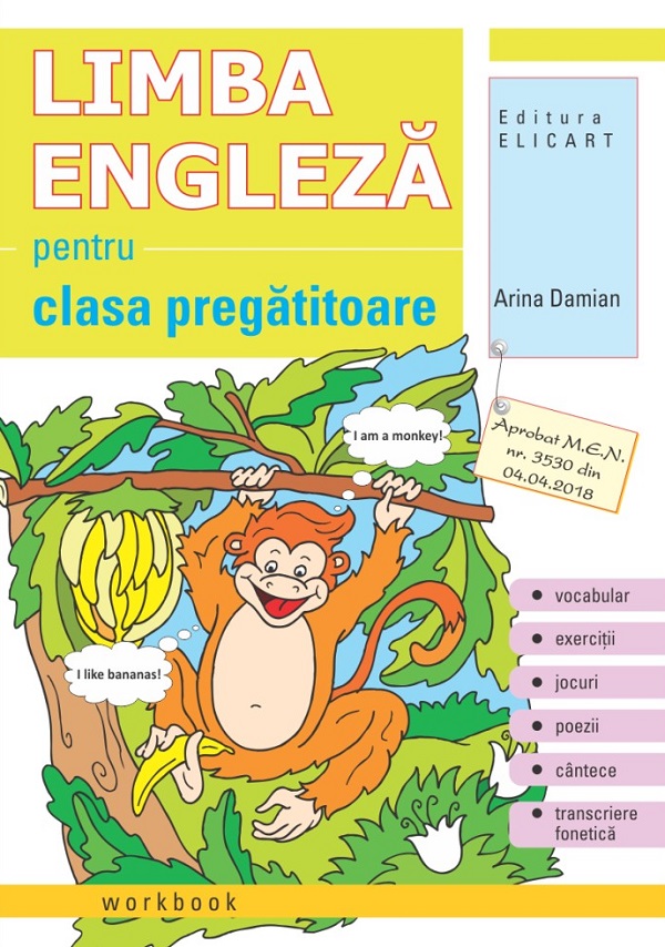 Limba engleza - Clasa pregatitoare - Arina Damian