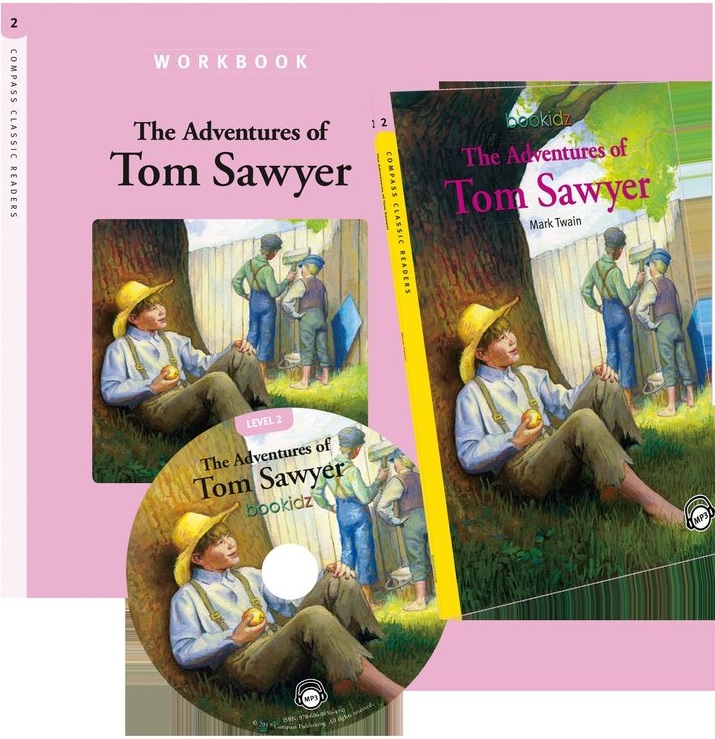 The Adventures of Tom Sawyer. Compass Classic Readers Nivelul 2 - Mark Twain