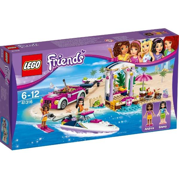 Lego Friends. Barca Transportatoare cu motor a Andreei