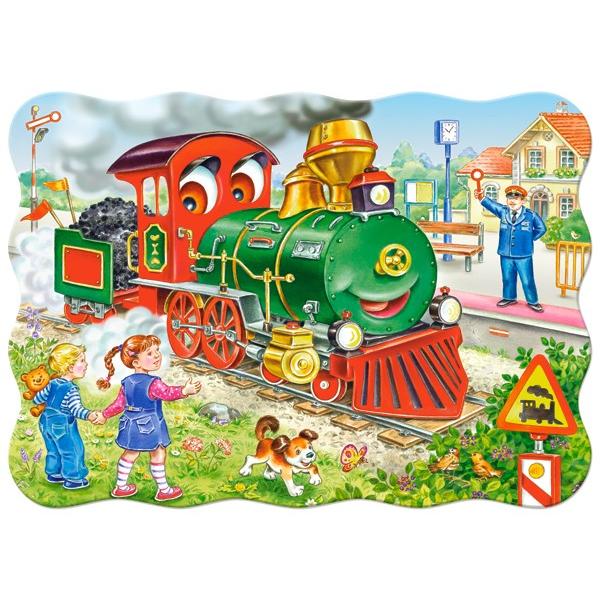 Puzzle 30. Green Locomotive
