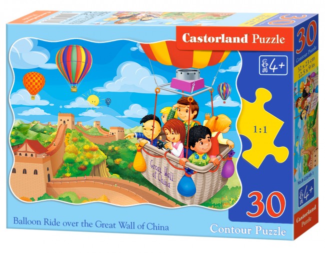 Puzzle 30. Balloon Ride over the Great Wall of China
