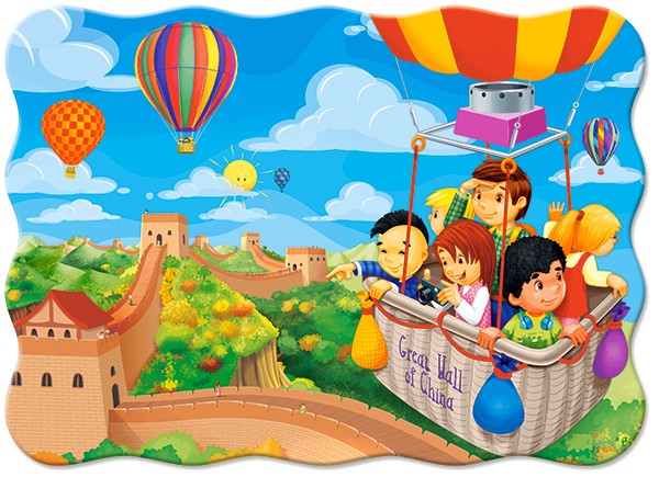 Puzzle 30. Balloon Ride over the Great Wall of China