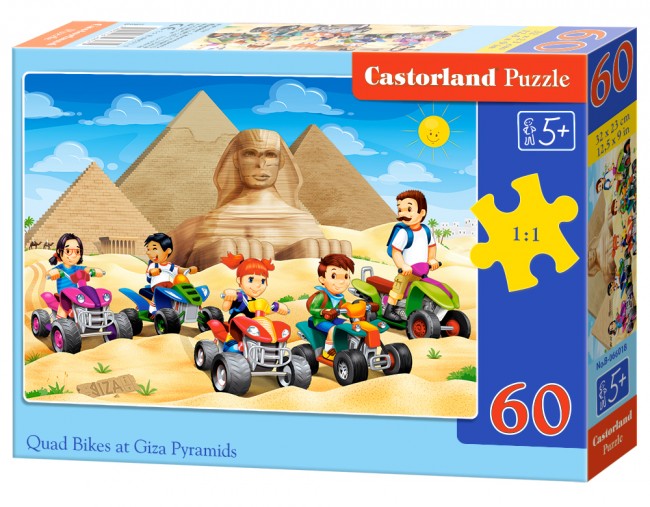 Puzzle 60. Quad Bikes at Giza Pyramids