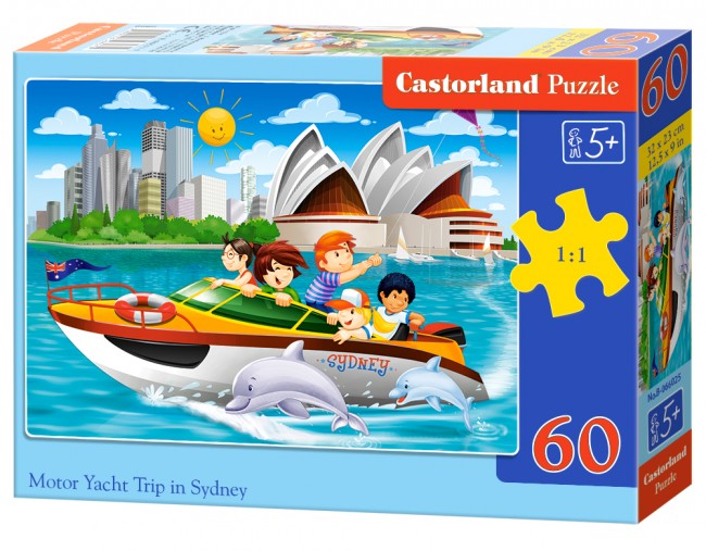 Puzzle 60. Motor Yacht Trip in Sydney