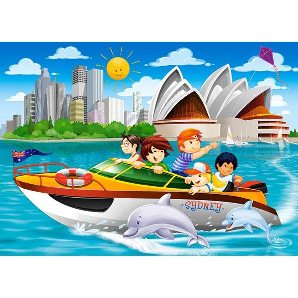 Puzzle 60. Motor Yacht Trip in Sydney