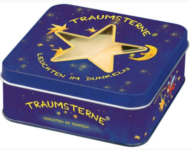 Traumsterne - Colectie stele fluorescente in cutie metalica