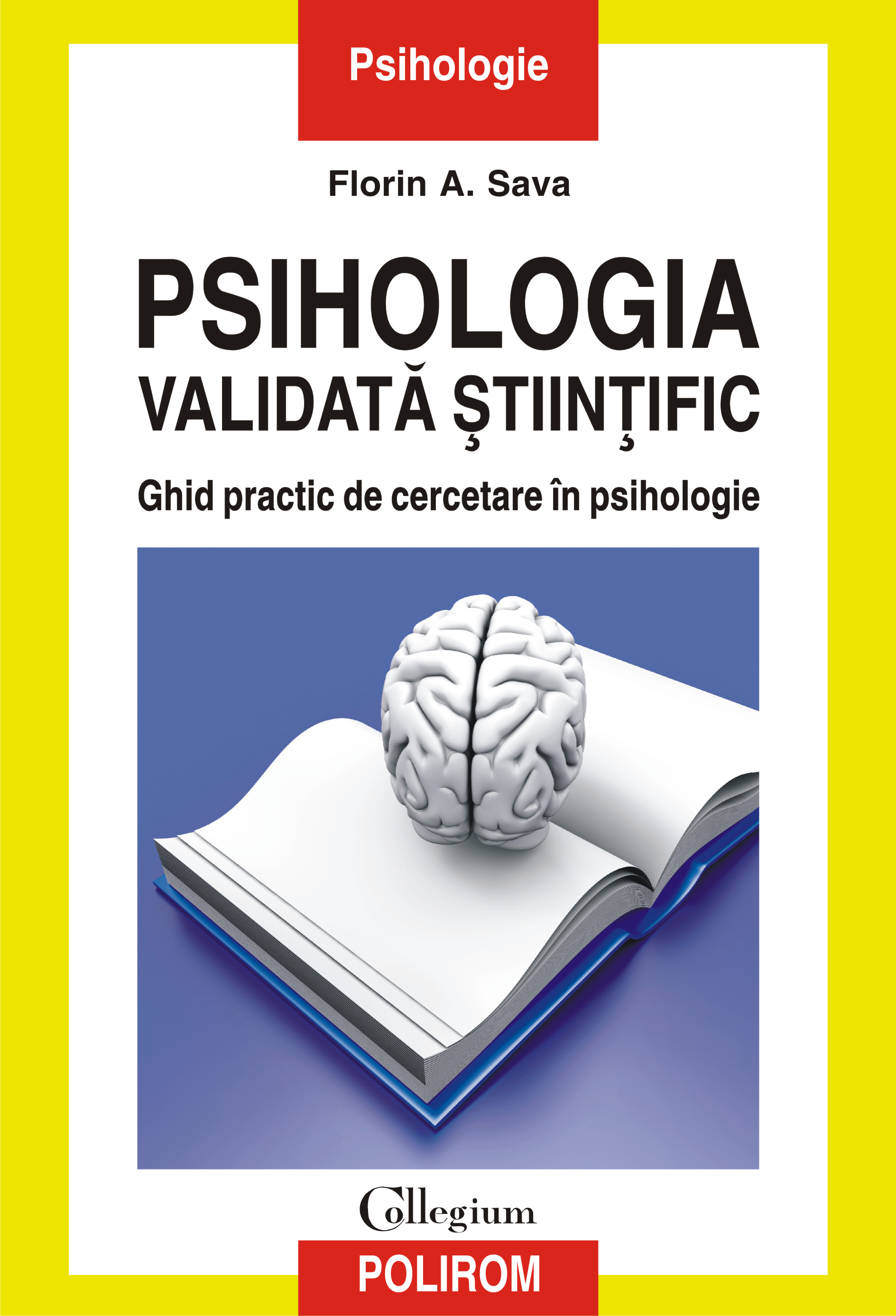 eBook Psihologia validata stiintific - Florin A. Sava