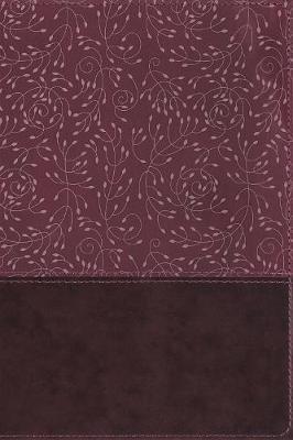 NRSV, Thinline Reference Bible, Leathersoft, Burgundy, Thumb -  