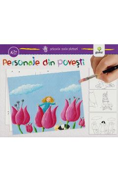 Poza produsului Primele mele picturi. Personaje din povesti