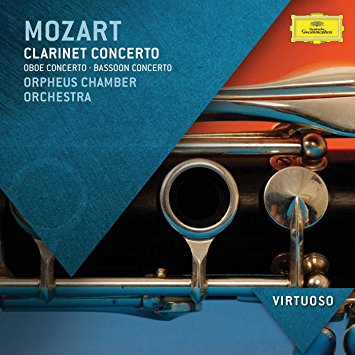 CD Mozart - Clarinet concerto, Oboe concerto, Bassoon concerto - Orpheus Chamber Orchestra