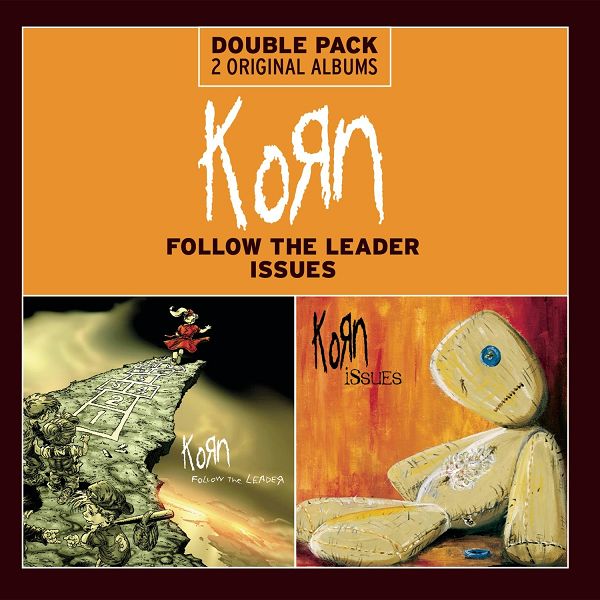 2CD Korn - Follow the leader/Issues - double pack original albums