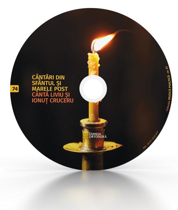 Imaginea produsului 'CD 74 - Cantari din Sfantul si Marele Post'