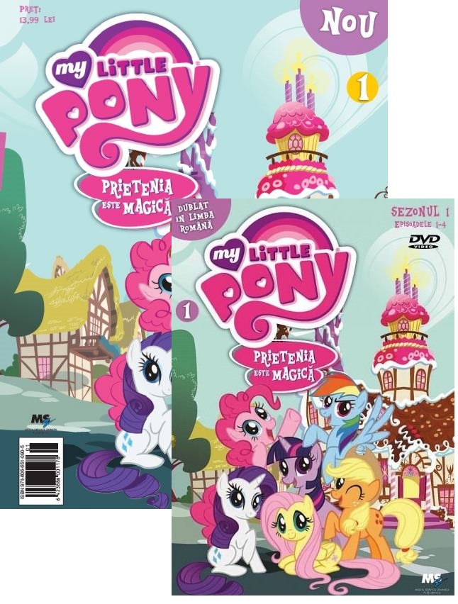 My Little Pony Nr. 1 - Prietenia este magica + DVD