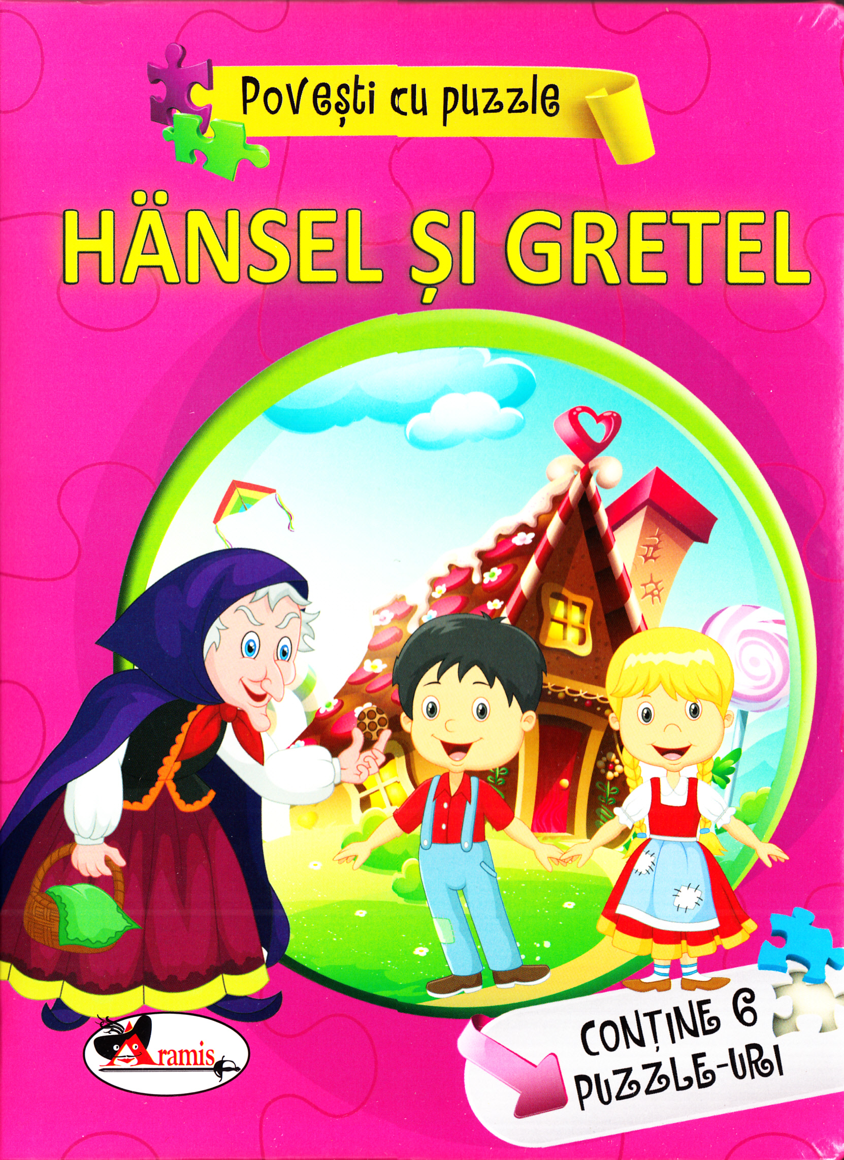 Hansel si Gretel. Povesti cu puzzle