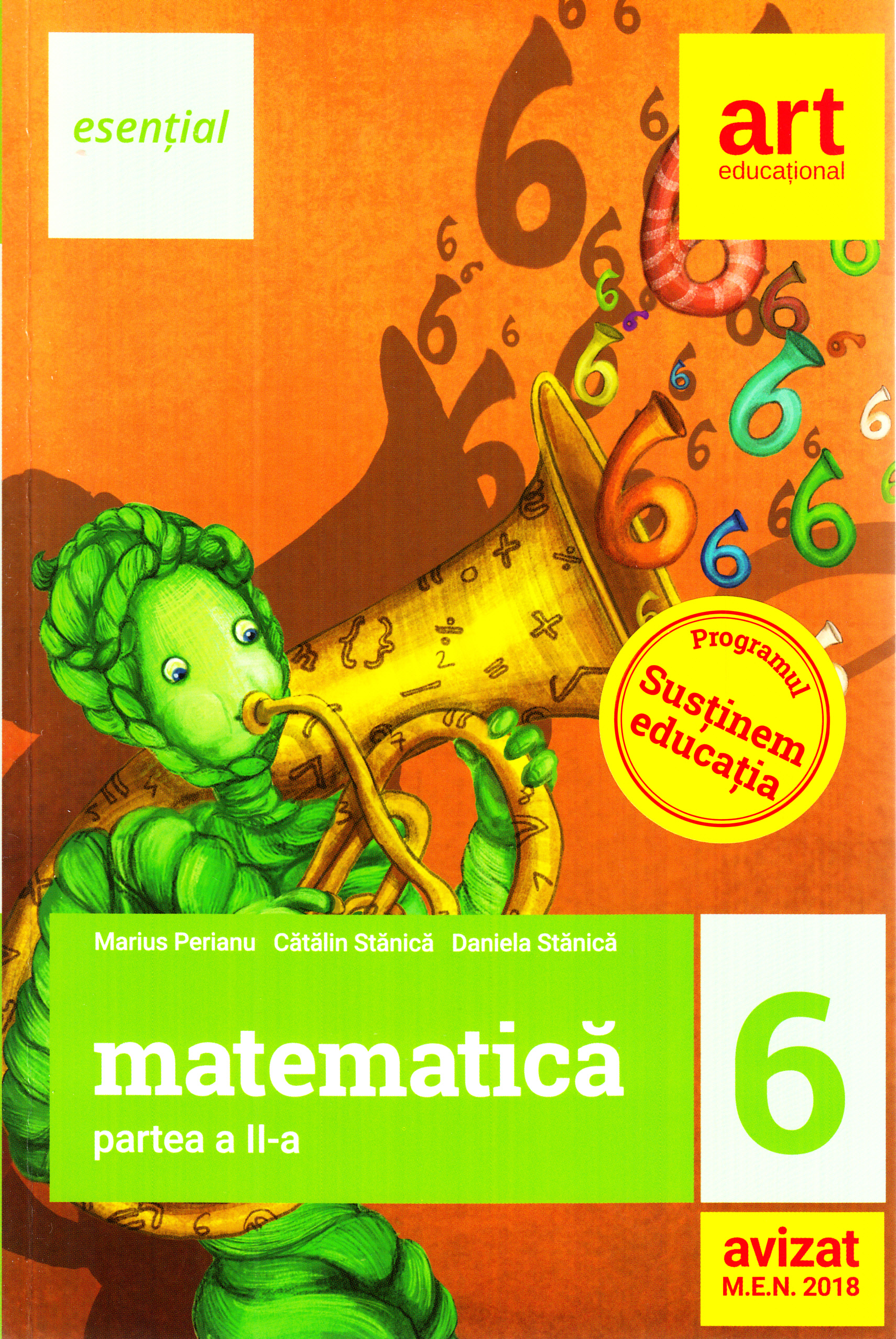 Esential. Matematica - Clasa 6. Partea II - Marius Perianu, Catalin Stanica