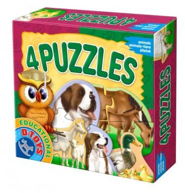 4 Puzzle: Animale Domestice