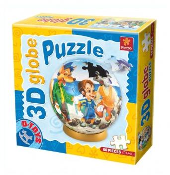 3D Globe Puzzle - Pinocchio