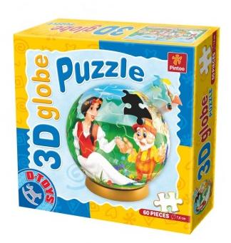 3D Globe Puzzle - Alba Ca Zapada