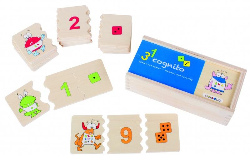 Cognito, Numbers and Counting. Joc puzzle Cognito: Recunoaste Numerele
