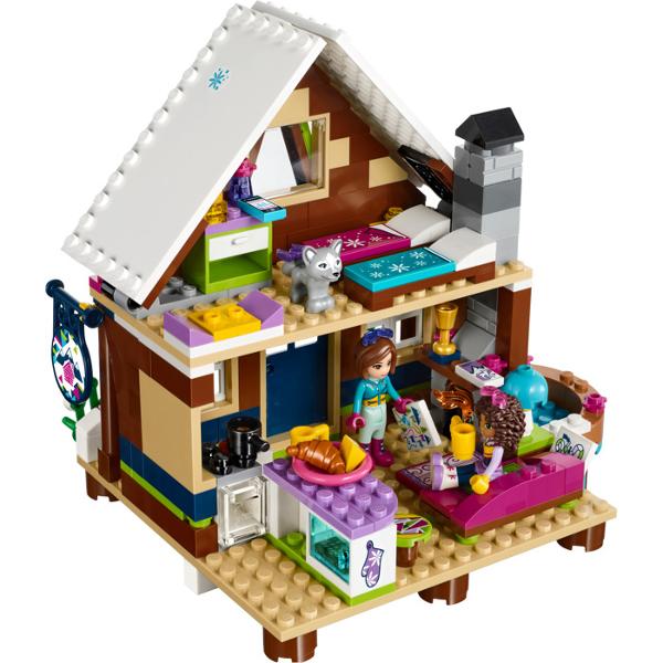 Lego Friends. Cabana din statiunea de iarna