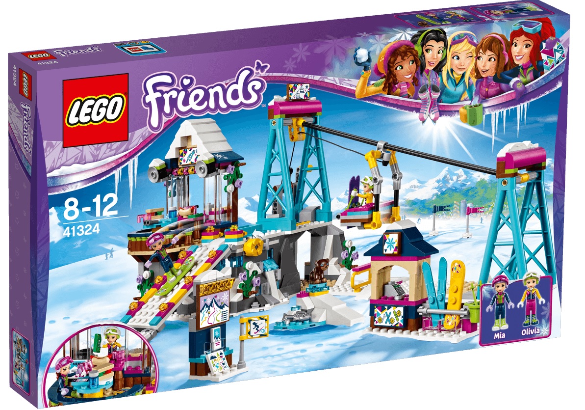 Lego Friends. Schiliftul statiunii de iarna