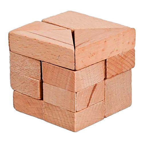 IQ-Test, Joc logic puzzle lemn in cutie