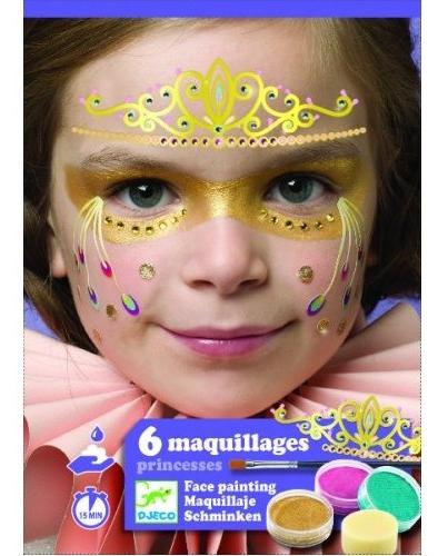 6 Maquillages, Princesses. Atelier creativ pictura pe fata, Printese