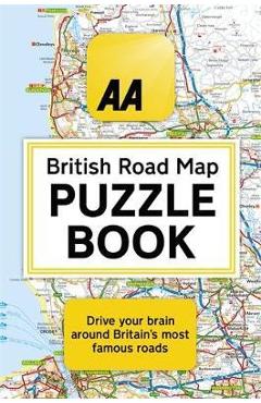 Poza produsului AA British Road Map Puzzle Book - Helen Brocklehurst