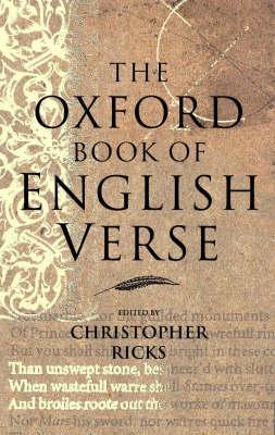 Oxford Book of English Verse