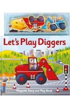 Poza produsului Magnetic Let's Play Diggers - Alfie Clover