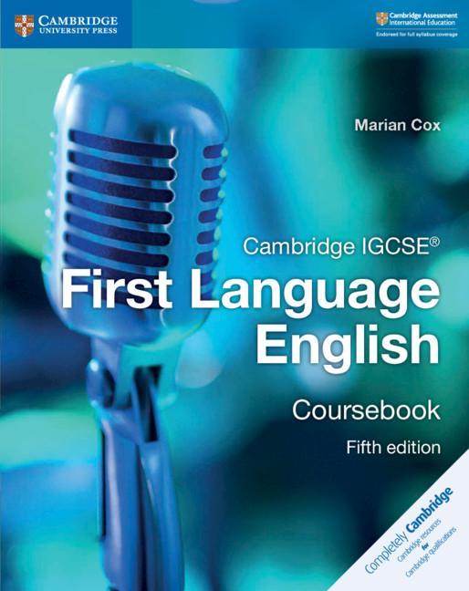 Cambridge IGCSE (R) First Language English Coursebook - Marian Cox