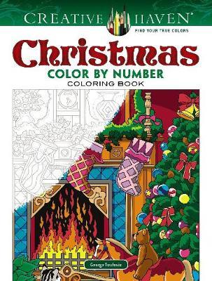Creative Haven Christmas Color by Number - George Toufexis