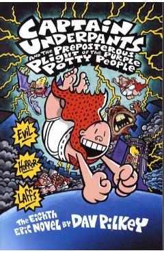 Poza produsului Captain Underpants and the Preposterous Plight of the Purp