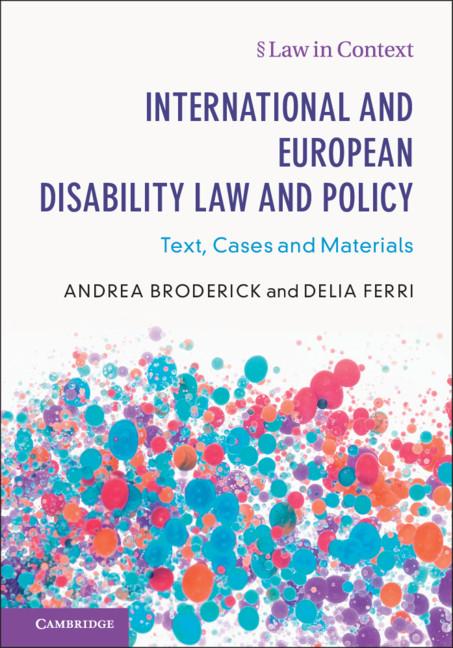 International and European Disability Law and Policy - Andrea Broderick