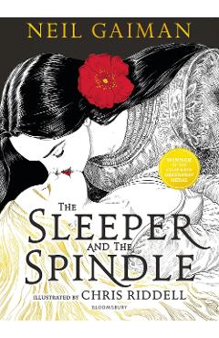 Coperta cărții 'Sleeper and the Spindle - Neil Gaiman'