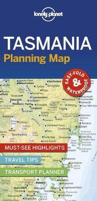 Lonely Planet Tasmania Planning Map -  