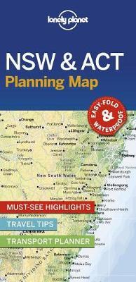 Lonely Planet New South Wales & ACT Planning Map -  