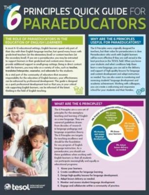 6 Principles (R) Quick Guide for Paraeducators - Elizabeth Amaral
