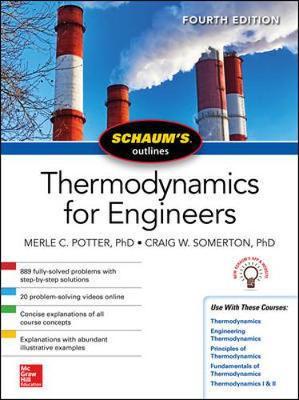 Schaums Outline of Thermodynamics for Engineers, Fourth Edit - Merle Potter